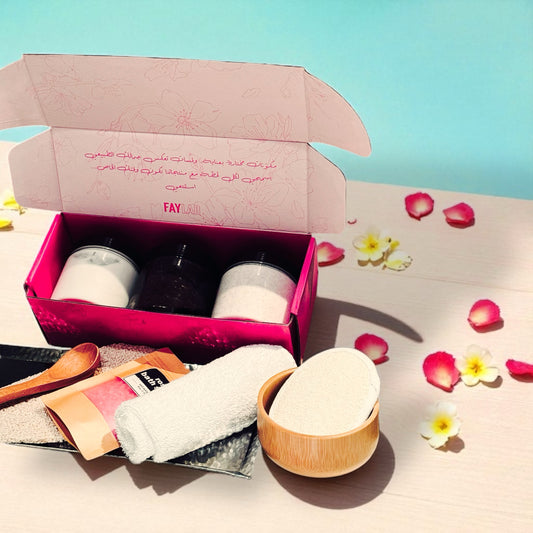 باكج مقشر وزبدة كريمية