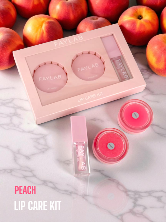 Lip Care Kit - Peach