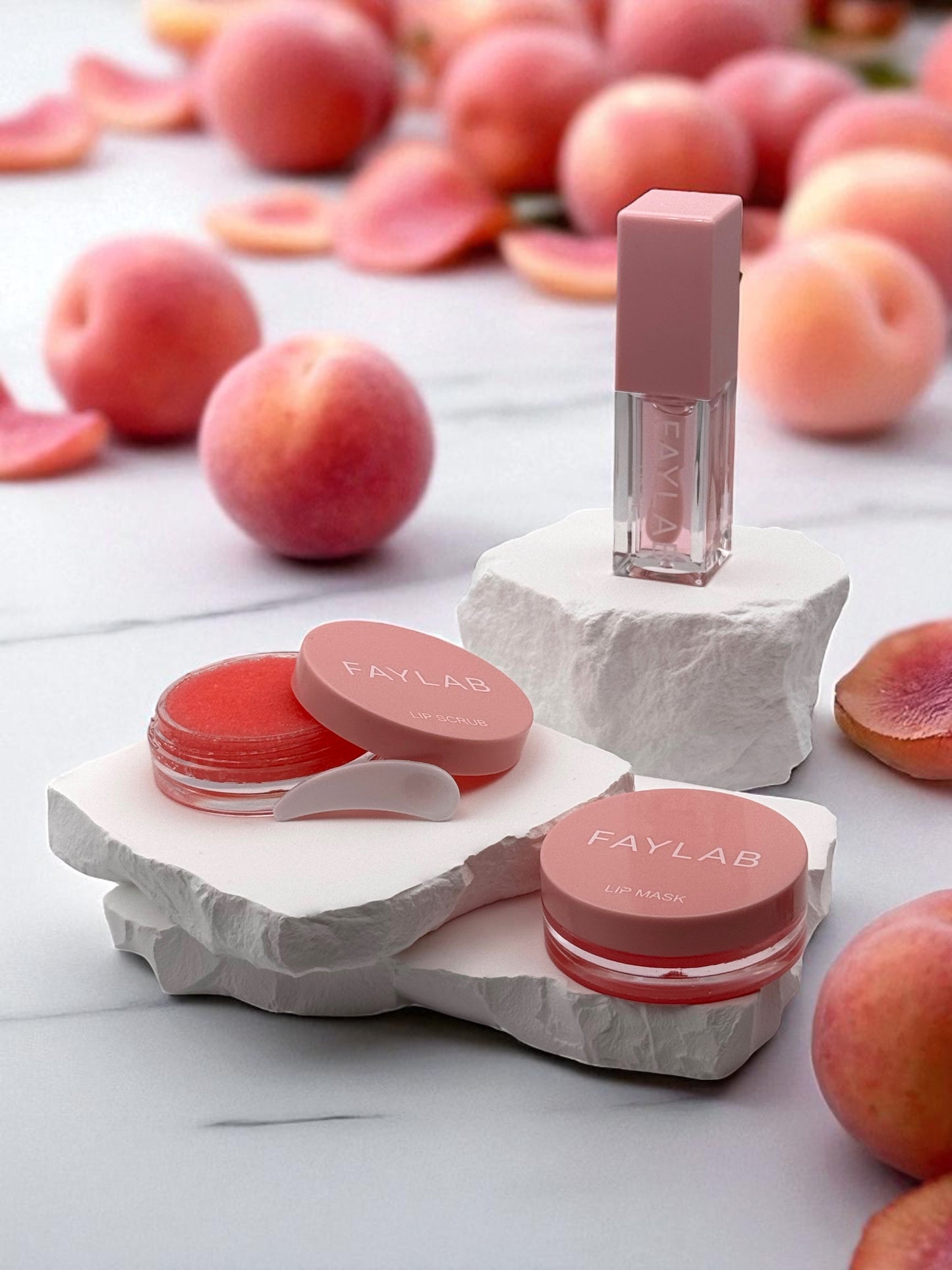 Lip Care Kit - Peach
